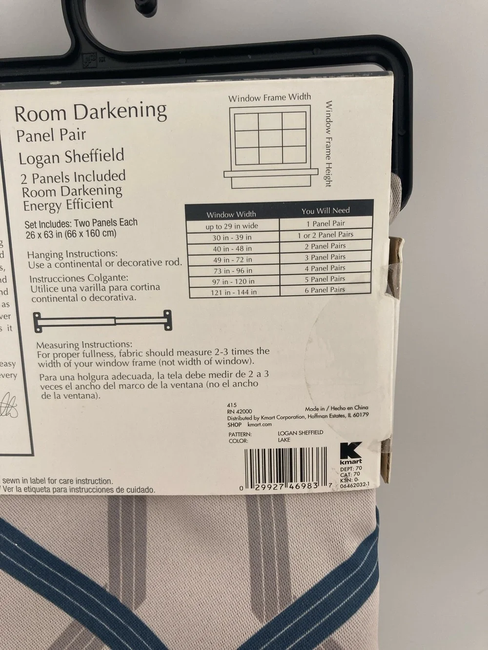 Room Darkening Curtains 2 Panels 63